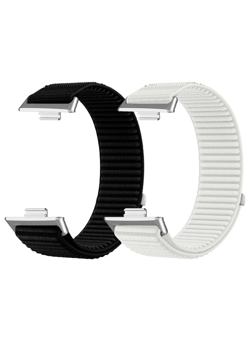 CATANES 2 Pack of Premium Magnetic Loop Watch Band for Huawei Watch 4 & Watch 4 Pro – Adjustable, Soft & Durable Replacement Strap - Image 1