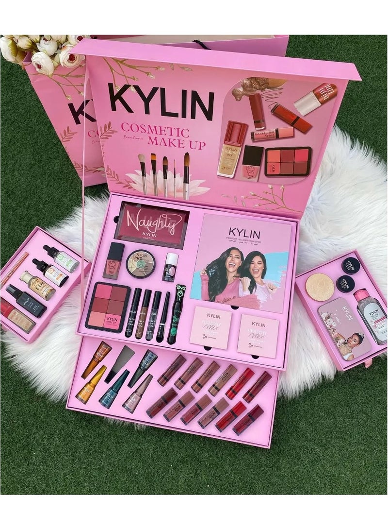 كايلين مجموعة مكياج طلاء أظافر ومزيل مناكير و أرواج مات و أرواج سائلة كايلين - Image 4