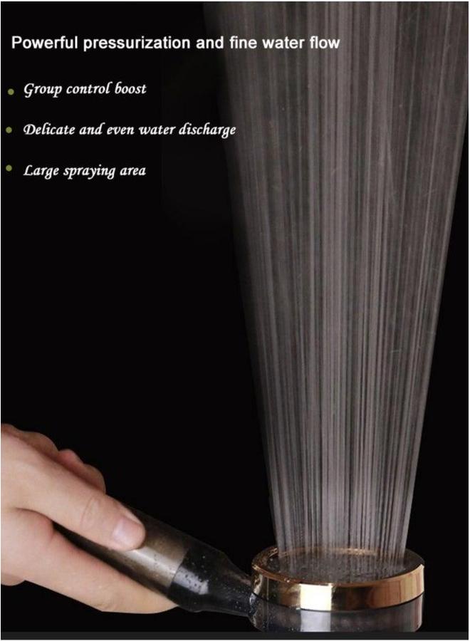 HOMESTAR PP Cotton Filter Shower Head, Water Purification, Pressurization and Saving, Negative Ion Massage Shower, Suitable for Mothers Babies  - Image 2