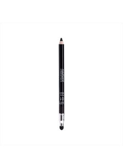 RADIANT PROFESSIONAL MAKE UP / HELLENICA Radiant Professional Softline Waterproof Eye Pencil with Smudging Tool - Long Lasting Under Eye Liner for Women, For the Perfect Smoky Eye, Pure Black (01)  - Image 1