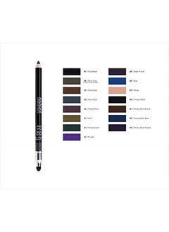 RADIANT PROFESSIONAL MAKE UP / HELLENICA Radiant Professional Softline Waterproof Eye Pencil with Smudging Tool - Long Lasting Under Eye Liner for Women, For the Perfect Smoky Eye, Pure Black (01)  - Image 3