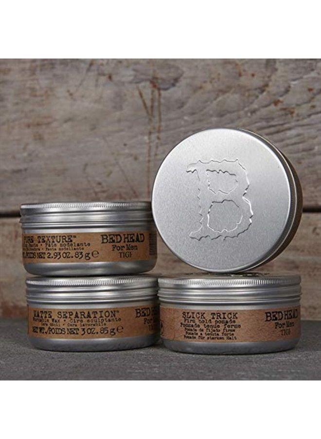 BED HEAD Tigi Bed Head For Men Matte Separation Wax 3 Oz - Image 4