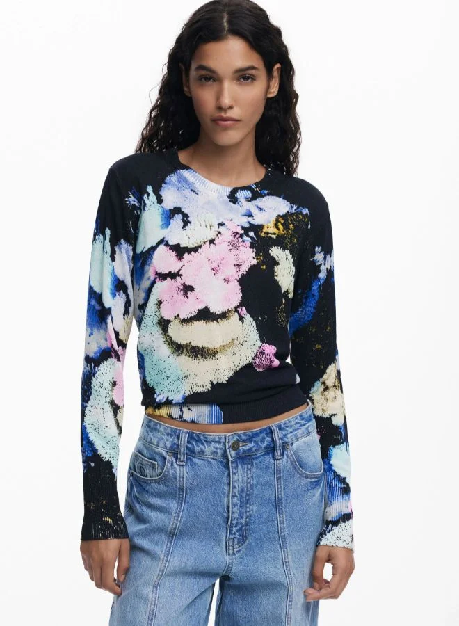 DESIGUAL Sweater designed by Mr. Christian Lacroix