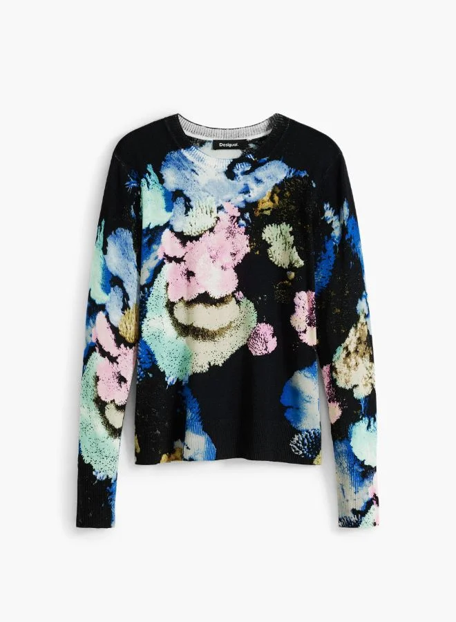 DESIGUAL Sweater designed by Mr. Christian Lacroix