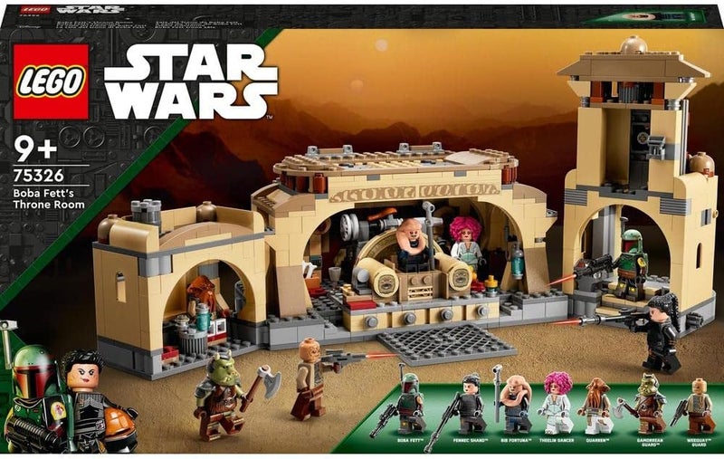 LEGO مجموعة بناء غرفة عرش بوبا فيت من LEGO Star Wars 75326 (732 قطعة) - Image 2
