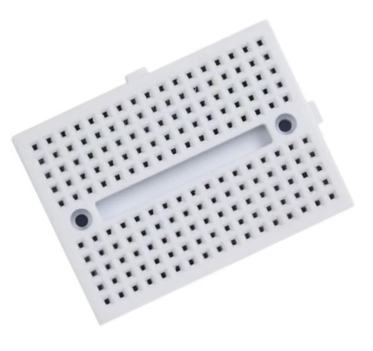 ESPtronics ERH India Small Size Bread board 170 Tie Points Solderless PCB Small Universal Test Protoboard Circuit Board For Robotic Science Project, School Project, arduino Kit etc. - Image 1
