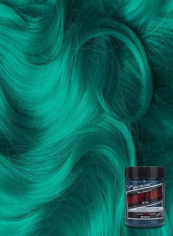MANIC PANIC Classic Mermaid Semi Permanent Hair Color - Neon Ocean Blue Hair Dye for Women & Men That Lasts 4-6 Weeks - Vegan, Ammonia & Cruelty-Free - Create & Mix Custom Shades (4oz / 3pk) - Image 3