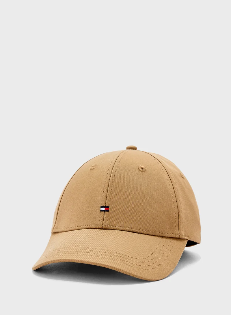 تومي هيلفيغر Logo Detailed Curved Peak Caps