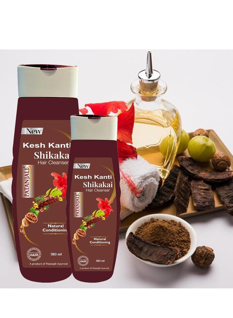 PATANJALI Kesh Kanti Shikakai Hair Cleanser 200 ML - Image 3