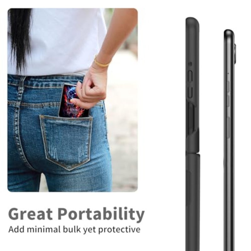 for Motorola Razr 2024 Case, Slim Thin Hard PC Anti-Scratch Shockproof Support Wireless Charging Protective Cover Case 50 - Image 3