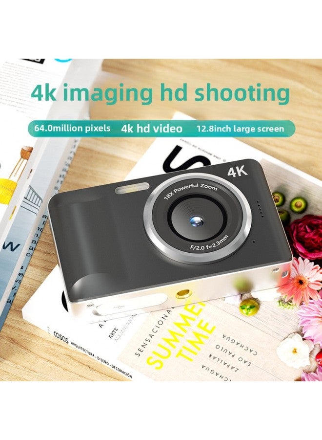 Generic Portable Student Card Portable Digital Camera Hd Ccd Camera Campus Youth Camera-Body Color:elegant Black  - Image 3