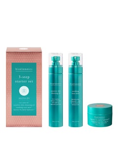 Bioelements Bioelements 3-Step Starter Set: Sensitive Skin - Includes Cleansing Oil, Soothing Reset Mist Toner & Barrier Fix Daily Hydrator Moisturizer 