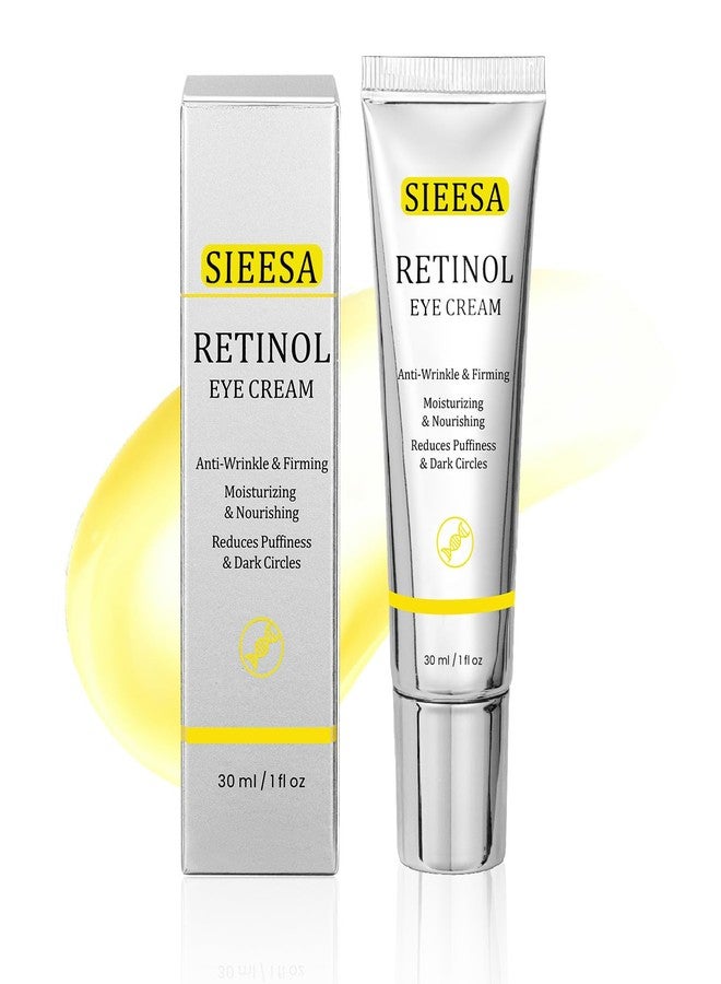 sunohyesla Retinol Under Eye Cream,Vitamin E & Niacinamide – Reduces Appearance of Wrinkles & Dark Circles&Puffiness, Anti-Aging Eye Cream for Fine Lines,Daily & Night Use,Men & Women (1 fl.oz) - Image 1