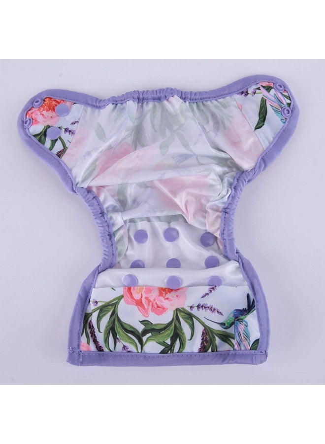 Sigzagor Newborn Baby Diaper Nappy Cover 8Lbs-10Lbs (Hummingbirds) - Image 3