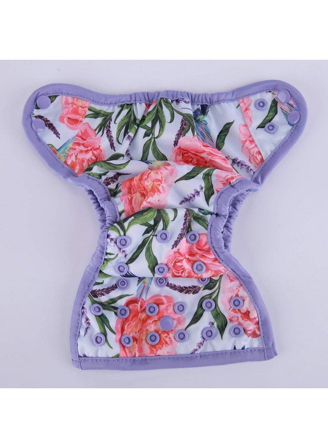 Sigzagor Newborn Baby Diaper Nappy Cover 8Lbs-10Lbs (Hummingbirds) - Image 2