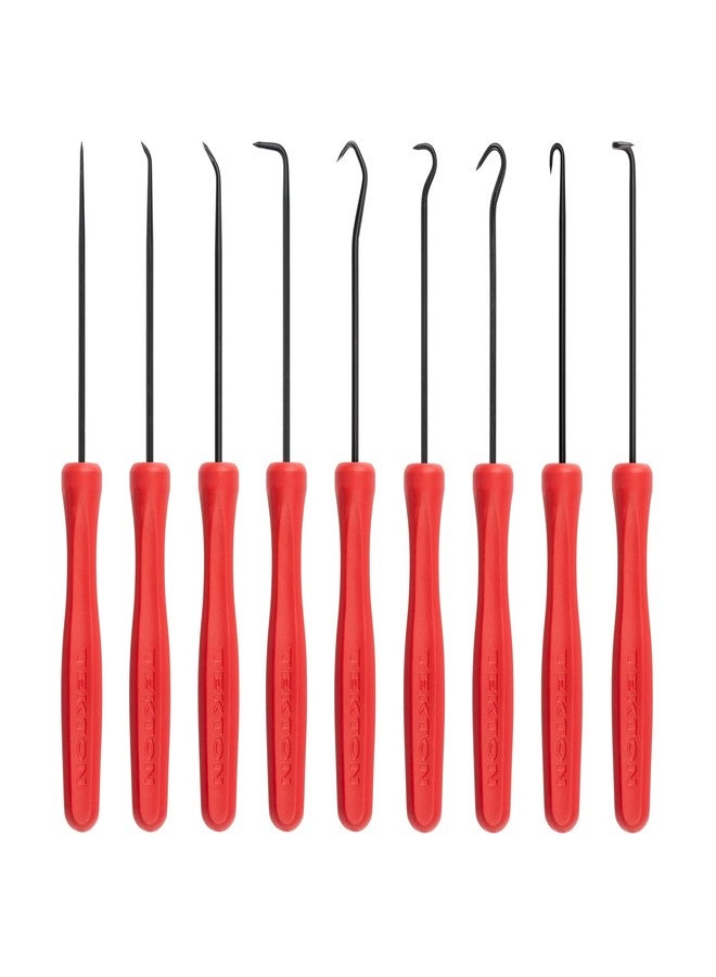 TEKTON Pointed Pick and Hook Set (9-Piece) | PNH90004 | Made in USA - Image 1