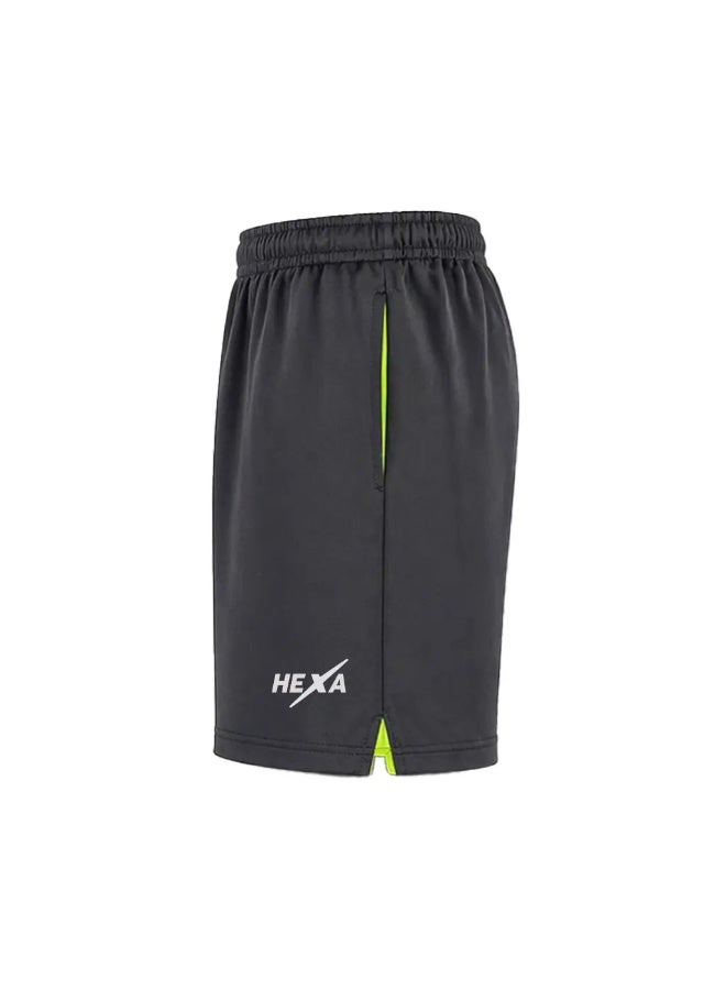 Hexa Sportswear Essentials Sports Shorts for Men & Women – 100% Polyester Dry Fit Athletic Training & Casual Shorts with Anti-Bacterial Fabric –Training Gym Running Teamwear Shorts - Image 2