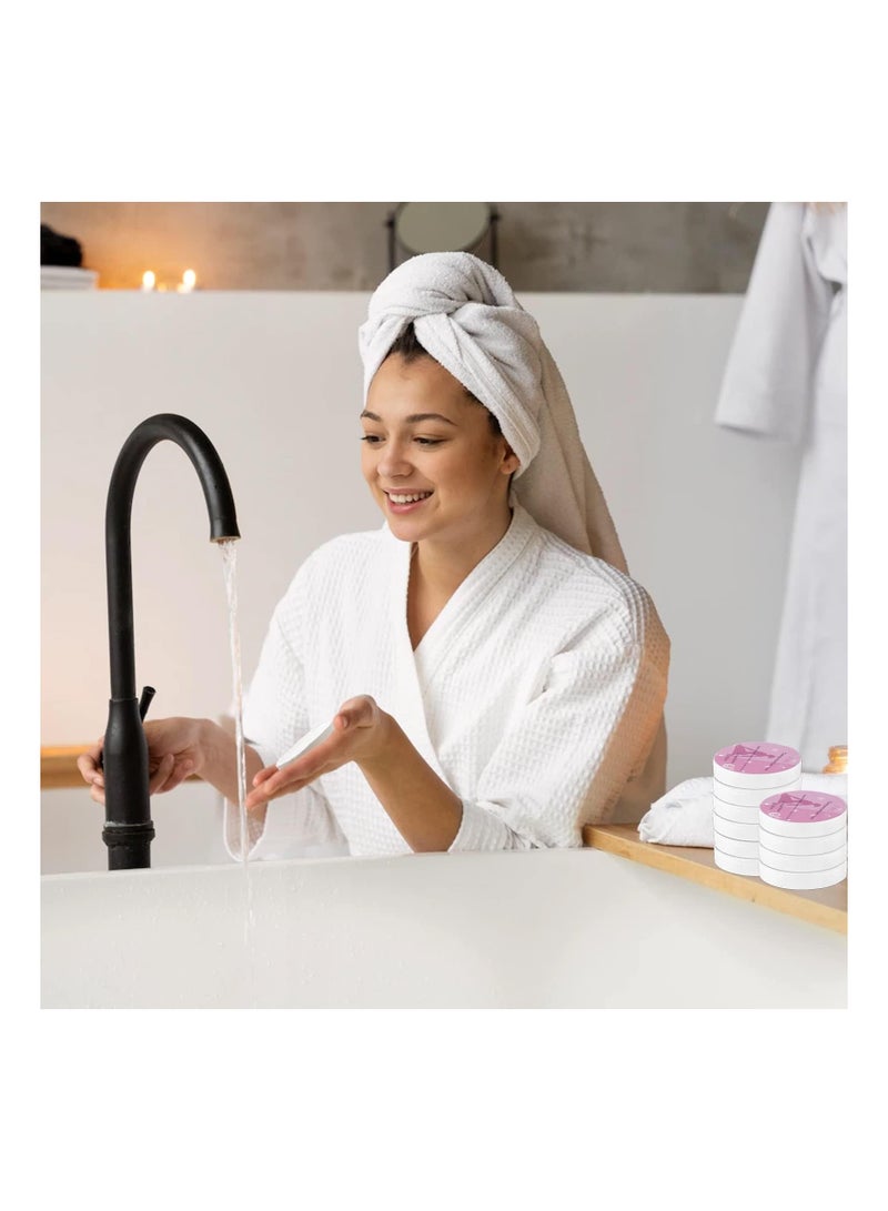 Large Compressed Towel 39 x 27 inch Disposable Cotton Bath Towels Portable Light and Reusable Suitable for Hiking Camping Beach Swimming Traveling (5 PCS) - Image 3