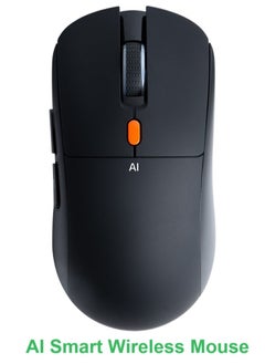 Chat GPT AI Mouse Smart Writing Wireless Mouse Intelligent Voice Mouse Voice Typing and Real-Time Translation Black