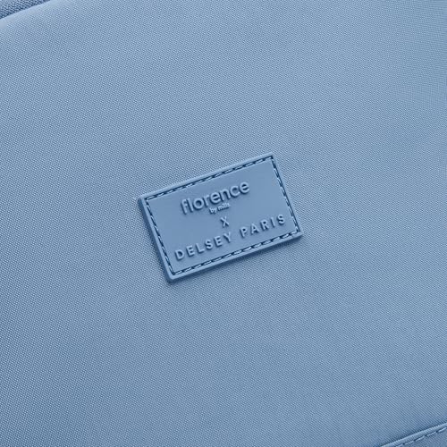 florence by mills Carefree Carry Laptop Travel Backpack, Zinc Blue - Image 2