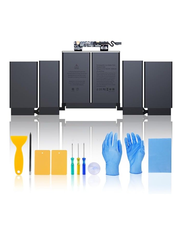 Terabyte A1964 A1989 A2251 Battery Replacement for MacBook Pro 13" A1989 (Mid 2018, 2019) and A2251 (2020), EMC 3214 3358 3348 - Image 2