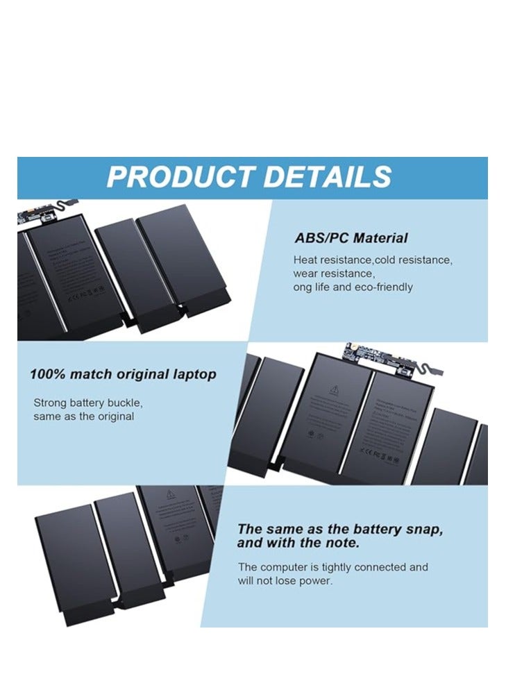 Terabyte A1964 A1989 A2251 Battery Replacement for MacBook Pro 13" A1989 (Mid 2018, 2019) and A2251 (2020), EMC 3214 3358 3348 - Image 3