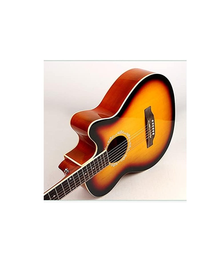 Max - Classical Guitar for Adults Beginners, Natural Wood, Nylon Strings, Digital Tuner, Carrying Bag, Picks, String Set and Strap, Great for Beginners… - Image 1