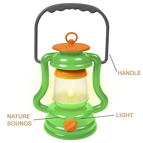 Nature Bound Light & Sound Lantern Kit with Nature Sound Effects, Green, One Size - Image 4