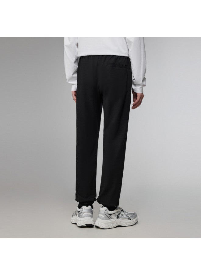 Cabbeen Men's Knitted Pants With English Logo Design Winter Long Pants - Image 5