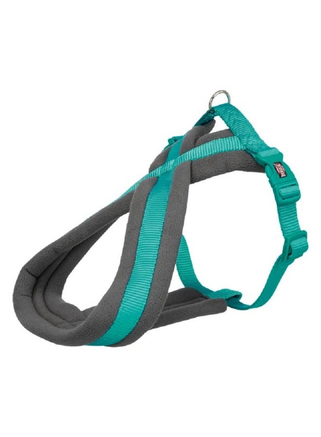 تريكسي حزام سياحة ممتاز للكلاب مصنوع من حشوة من الصوف، قابل للتعديل وخفيف الوزن، حلقة قوية على شكل حرف D تحافظ على الحزام والمقود في مكانهما، مقاس S: 35-65 سم/20 مم، محيطي - Image 1