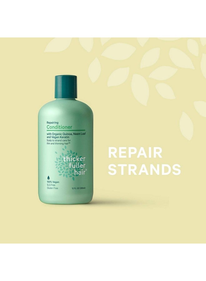 Thicker Fuller Hair Thicker Hair Care Thicker Fuller Hair Repairing Conditioner, 12 Oz, Green (819933011744) - Image 2