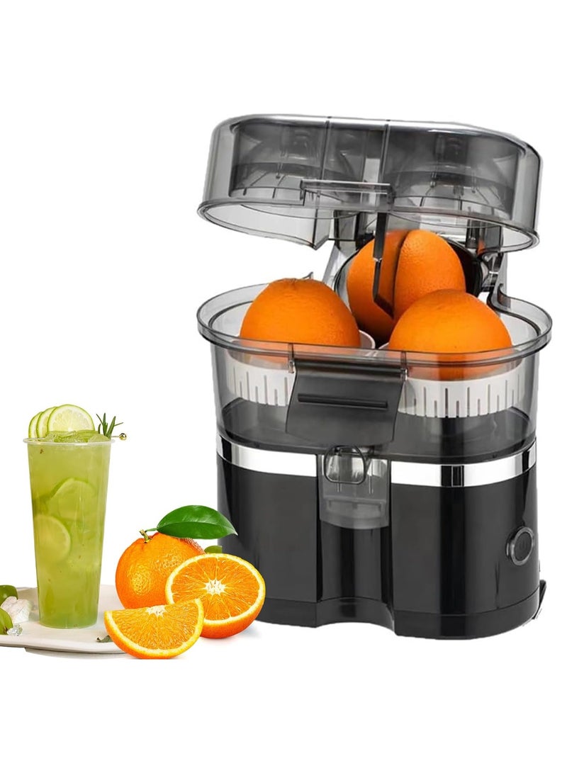 DubaiGallery Electric Citrus Juicers Dual Juicing Cones, Portable Juicer for Orange with Cleaning Brush  - Image 1