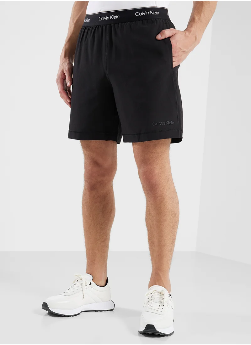 كالفن كلاين سبورت 7" Inseam Woven Shorts