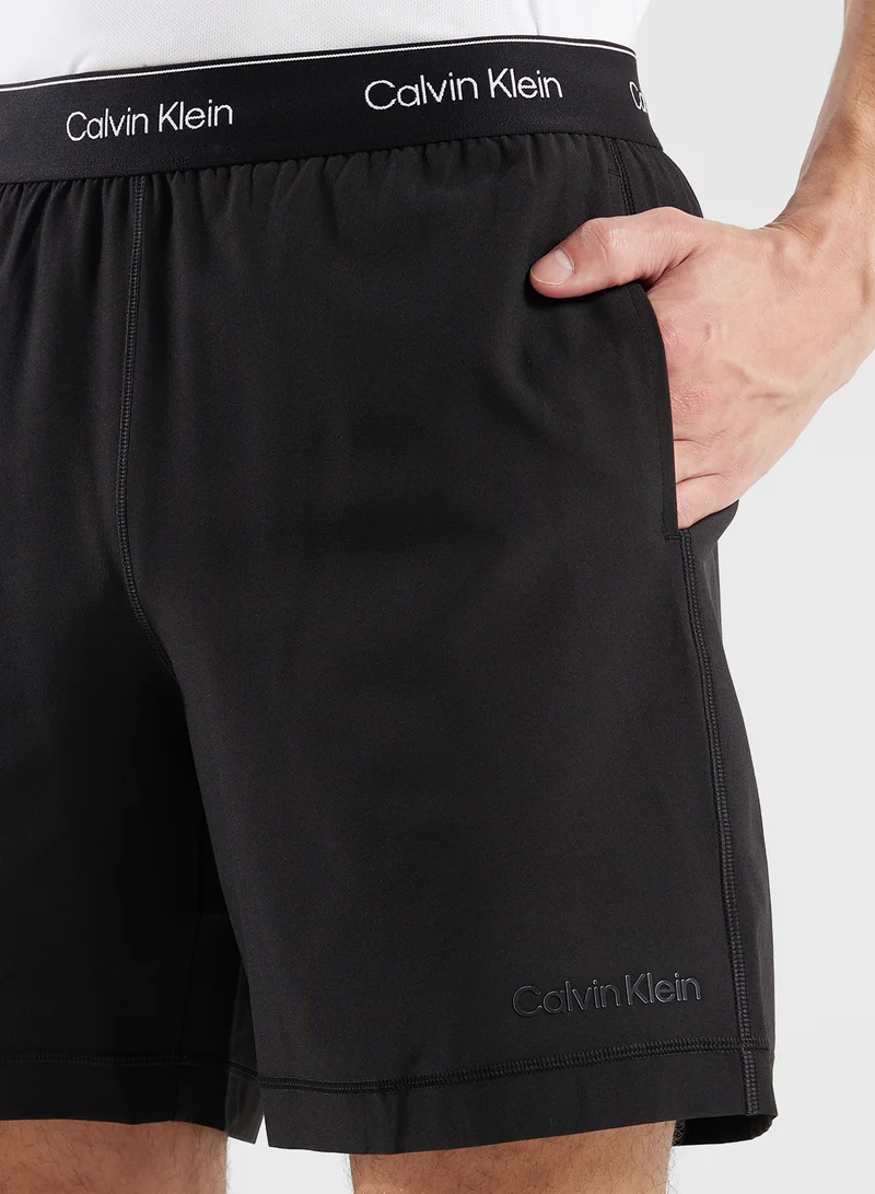 Calvin Klein Sports Gym Shorts - 7" Inseam