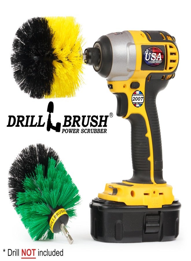 Drillbrush Kitchen Accessories - Pots and Pans Set - Spin Brush Kit - Grout Cleaner - Cleaning Supplies - Bathroom Accessories - Soap Scum, Hard Water Stains, Mineral Deposits, Calcium Build-up, Rust Stains - Image 4