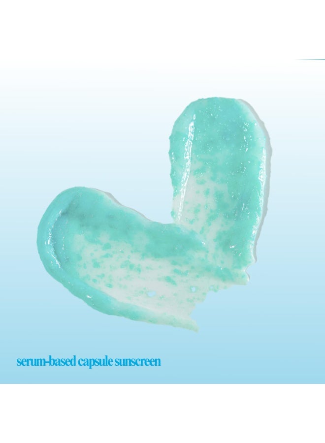 d'you unkissed Serum Sunscreen Broad Spectrum SPF 70+ & PA++++ No Whitecast Hydrating & Cooling 14 Soothing Plant Extracts 10ml - Image 3