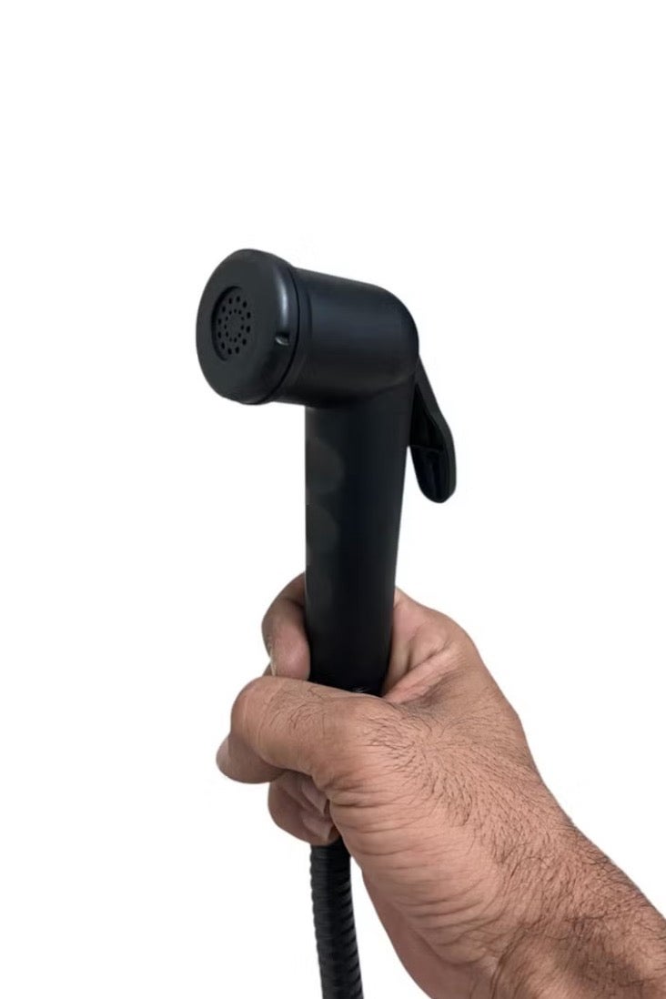 Kana Black handheld bidet sprayer with hose - Image 2