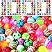 PullCrease 500 Pieces Bouncy Balls in Bulk 25 Mm 1 Inch Rubber High Bouncing Balls for Kids Colorful Bouncy Ornament for Kids Party Favors Prizes Gift Vending Machines Outdoor Activities - Image 2