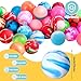 PullCrease 500 Pieces Bouncy Balls in Bulk 25 Mm 1 Inch Rubber High Bouncing Balls for Kids Colorful Bouncy Ornament for Kids Party Favors Prizes Gift Vending Machines Outdoor Activities - Image 4