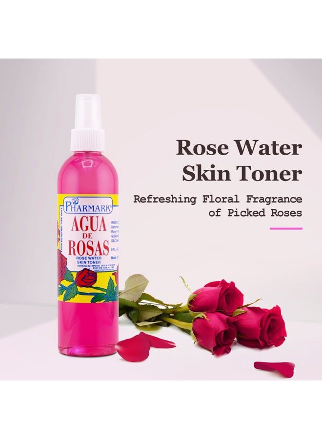 Pharmark Agua De Rosas 4 Oz. Rose Water 2-PACK - Image 3