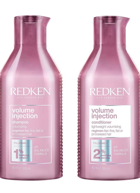 Redken Volume Injection Shampoo and Conditioner Set 300ml
