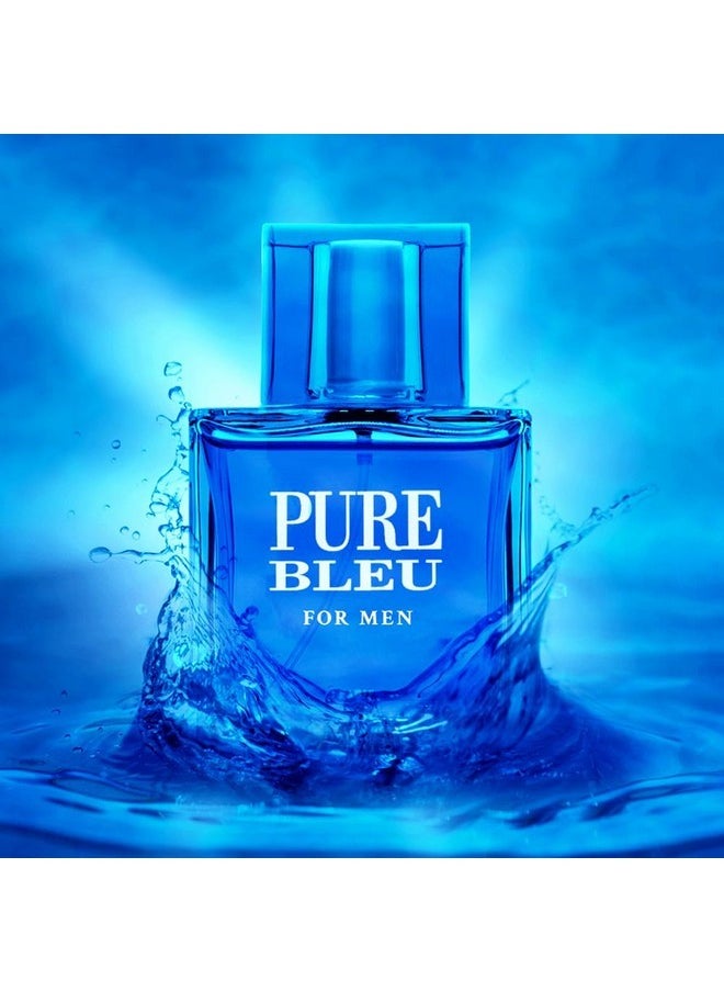 Karen Low Pure Blue Eau De Toilette Spray For Men, 3.4 Ounce  - Image 5