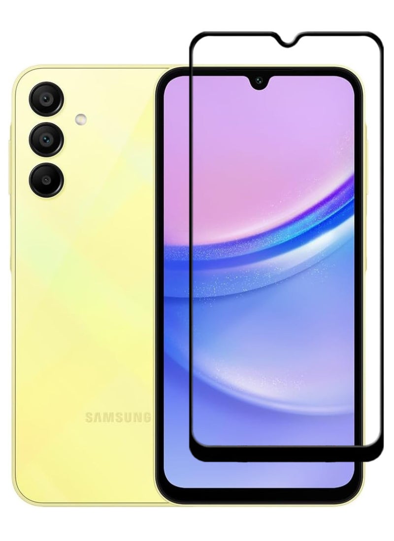 ACLIX Antistatic ESD Dustproof Premium Quality High Definition Tempered Glass Screen Protector Designed For Samsung Galaxy A15 - Image 1