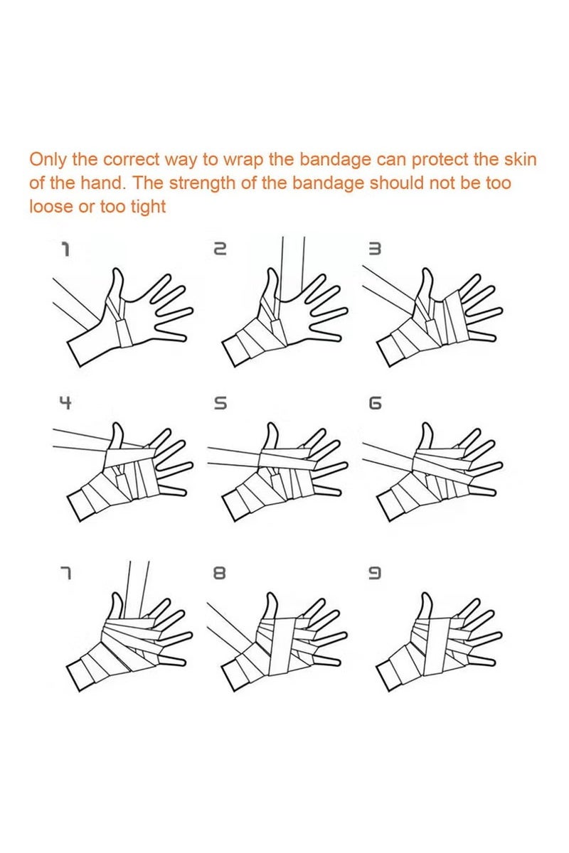 VENUM Professional men's/women's sports bandages - Comprehensive Protection for MMA, Boxing, Muay Thai, and Kickboxing Training (Red, 3m/118inch") - Image 3