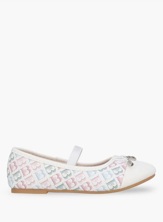Girls Slip-On Ballerina Shoes
