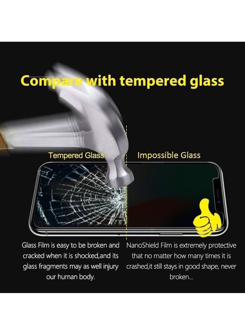 HuHa ZTE Nubia Red Magic 7 Pro Screen Protector Ultra slim HD Pro-Fit Premium Tempered Glass Screen Protector For Nubia Red Magic 7 Pro - Black  - Image 2