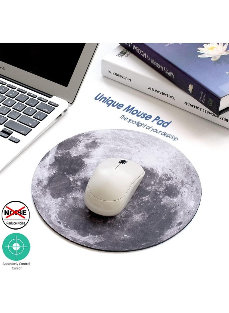 Y&D 22*22*0.2cm Slip-proof Office Round Mouse Pad - Image 2