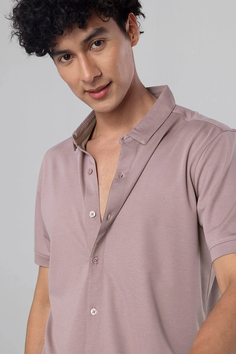 SNITCH قميص مافريك برقوقي بنفسجي