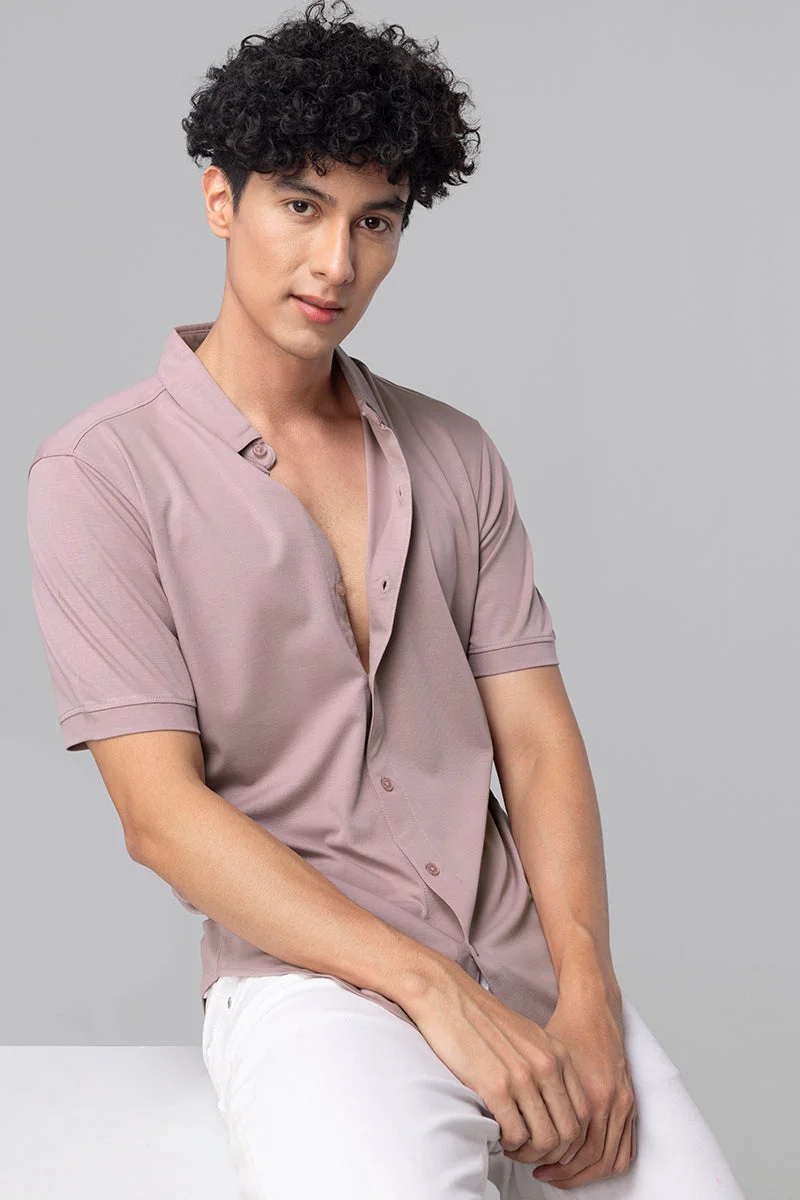 SNITCH قميص مافريك برقوقي بنفسجي