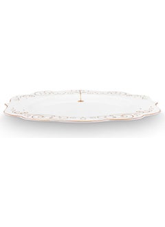 Pip Studio Royal Gold White White Porcelain Dinner Plate 28 cm  - Image 2